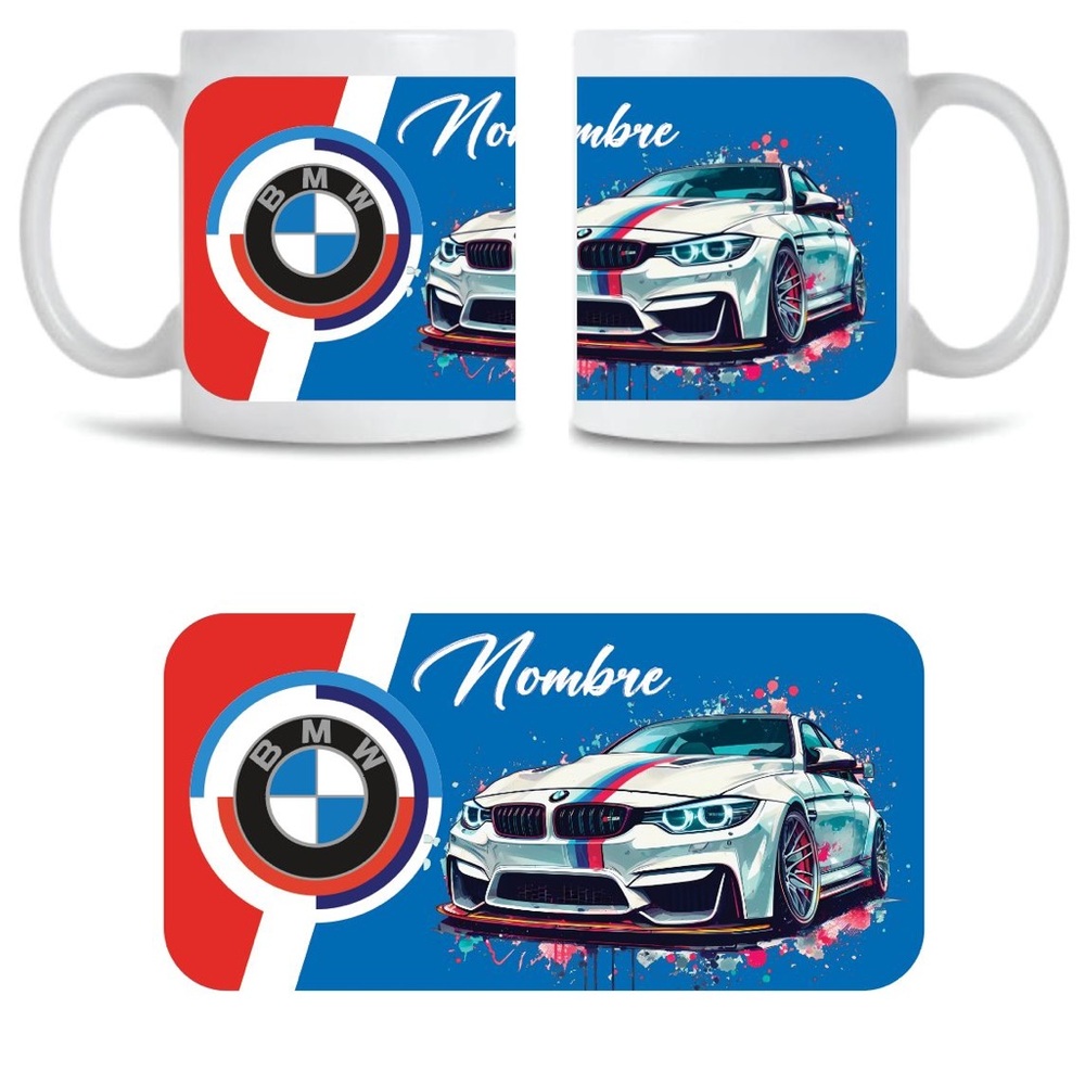 White Ceramic Mugs for Car-Themed Parties - Picture 9 of 10